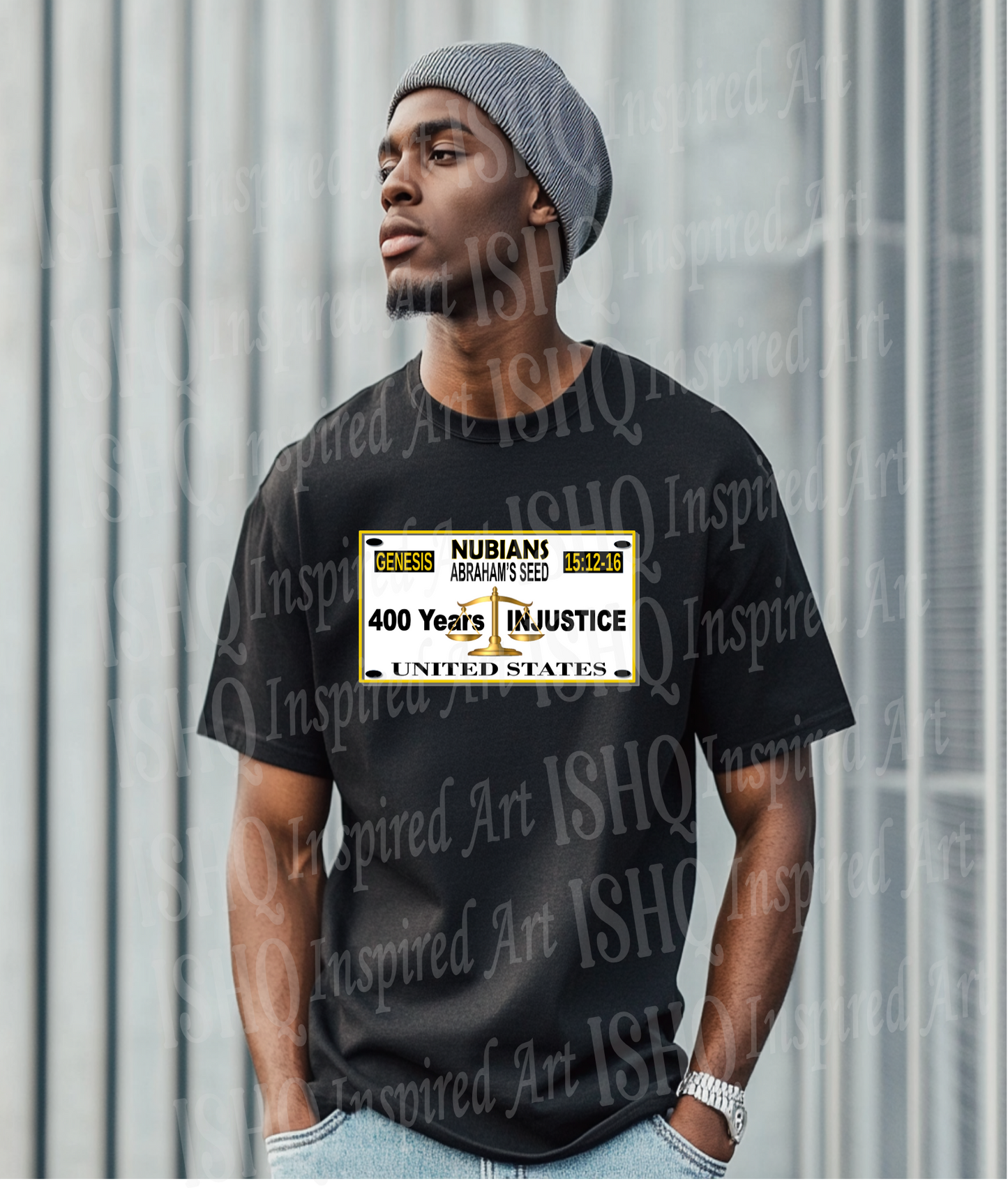 400 Years T-shirt - 6 pcs - Black