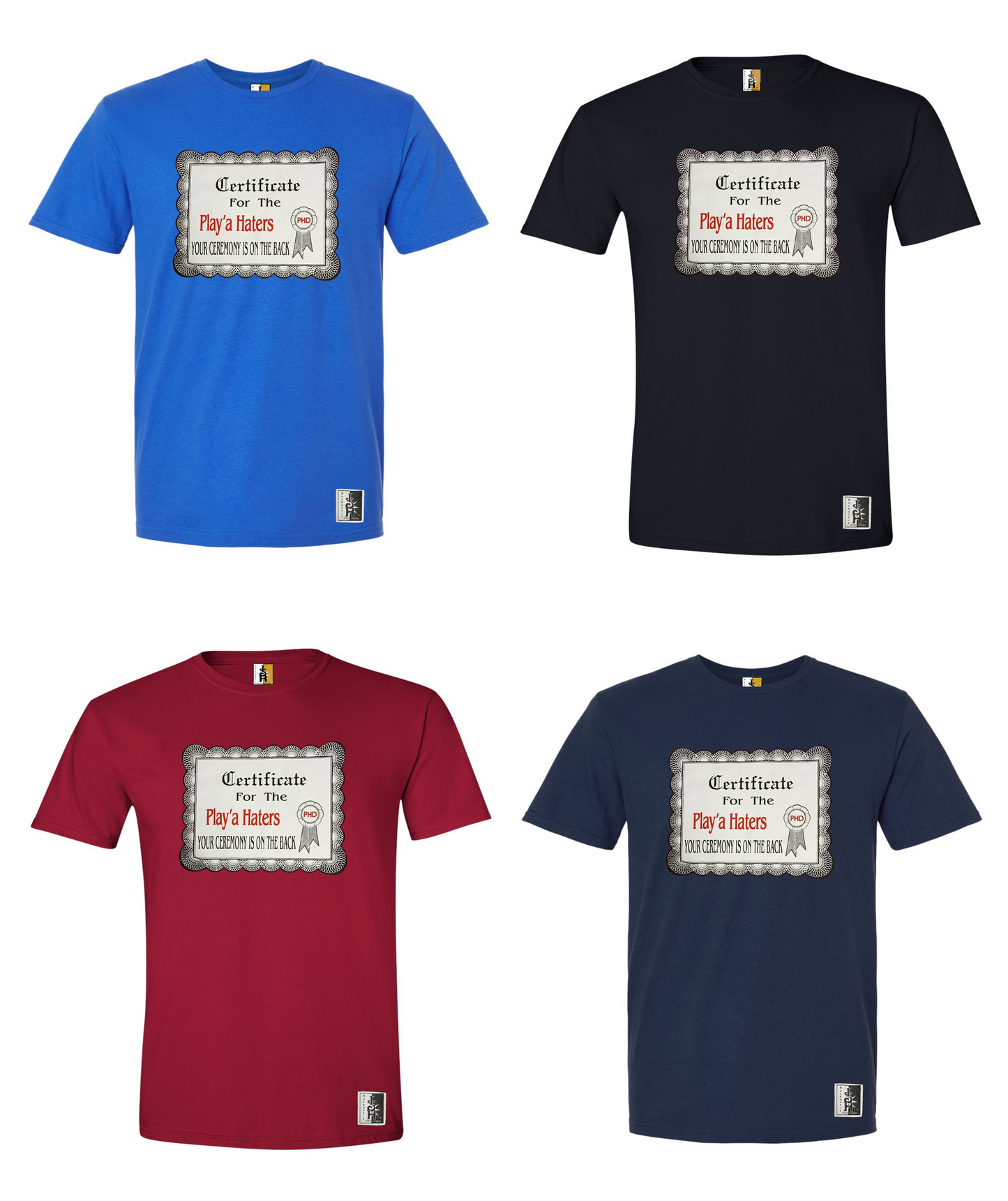 Playa Haters T-shirt (1 Dozen Assorted)