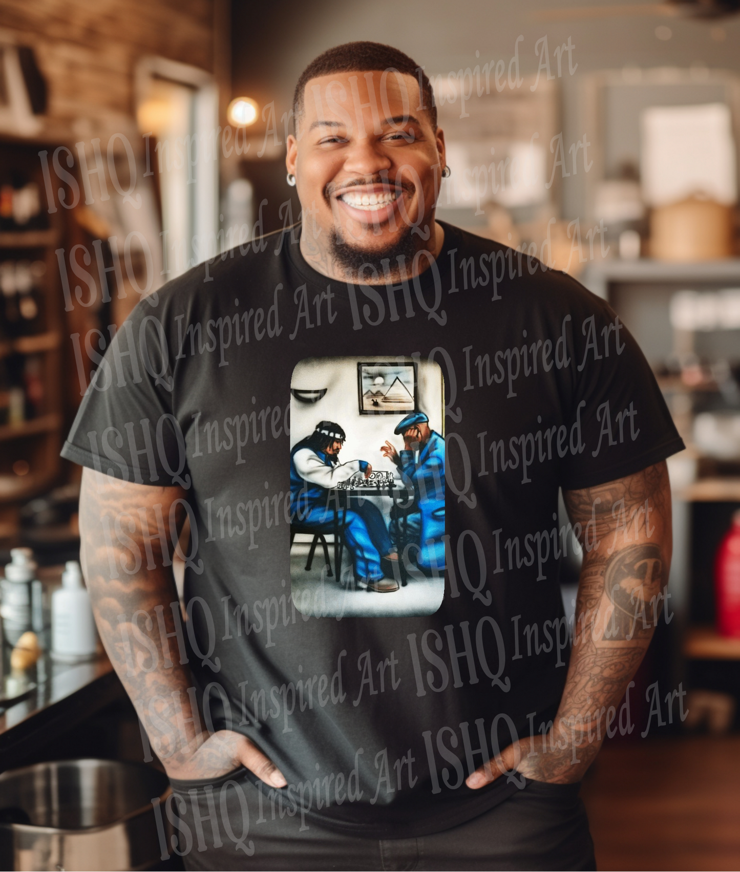 The Game T-shirt - Pack of 6 - Black