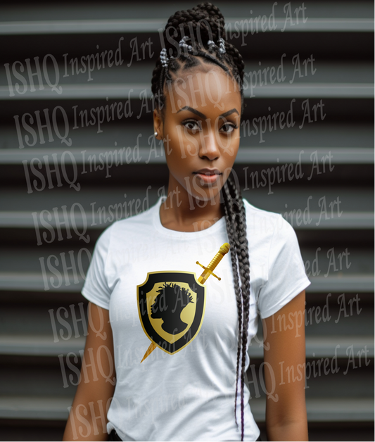 Back stabber ladies white wholesale urban graphic t-shirt featuring original artwork and inspirational poetry