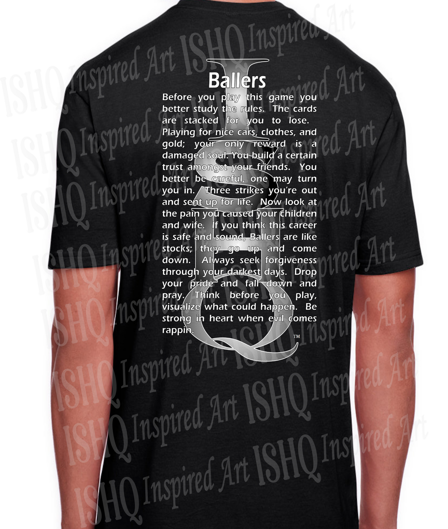 Ballers T-shirt - Pack of 6 - Black