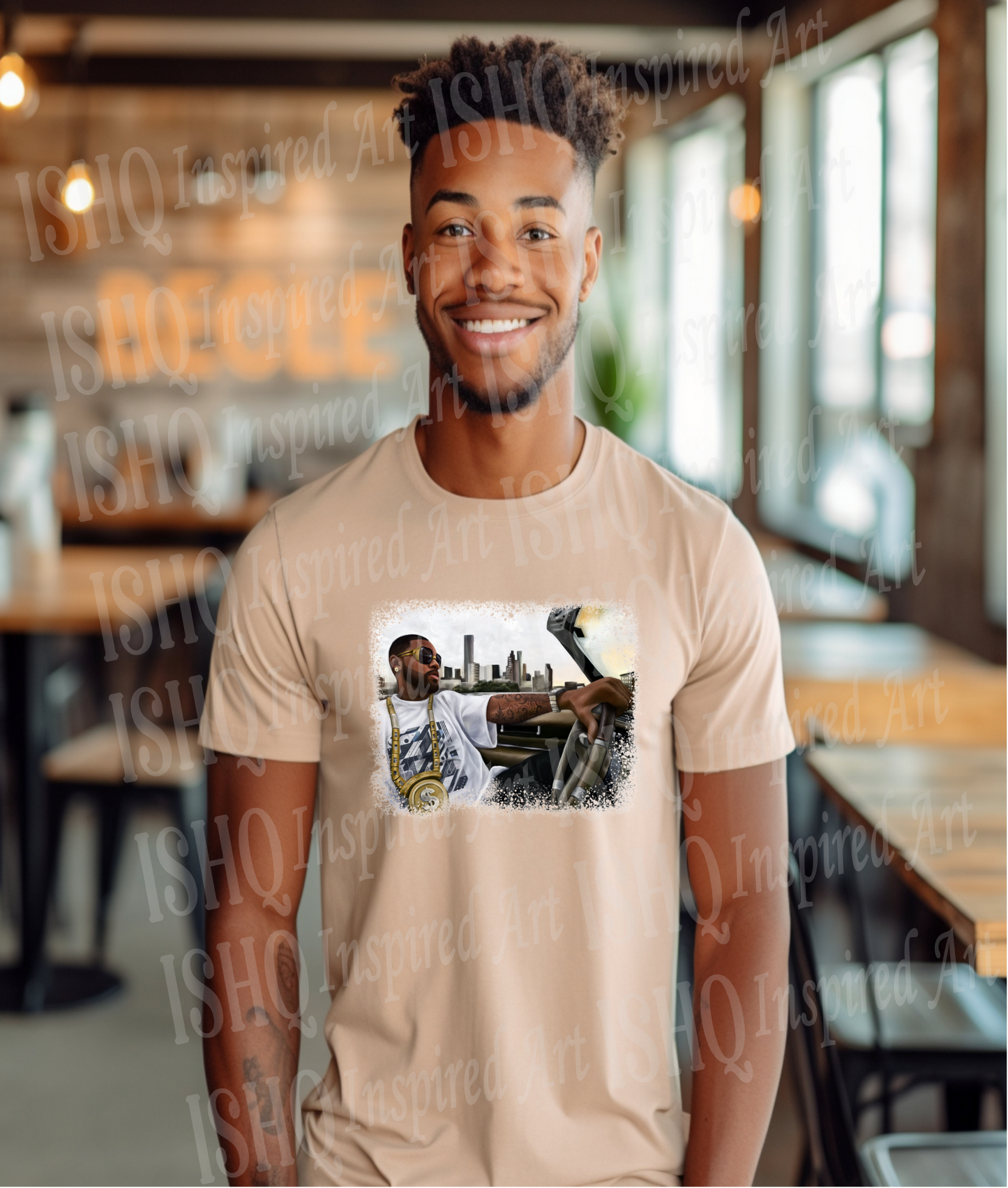 Ballers T-shirt - Pack of 6 - Khaki