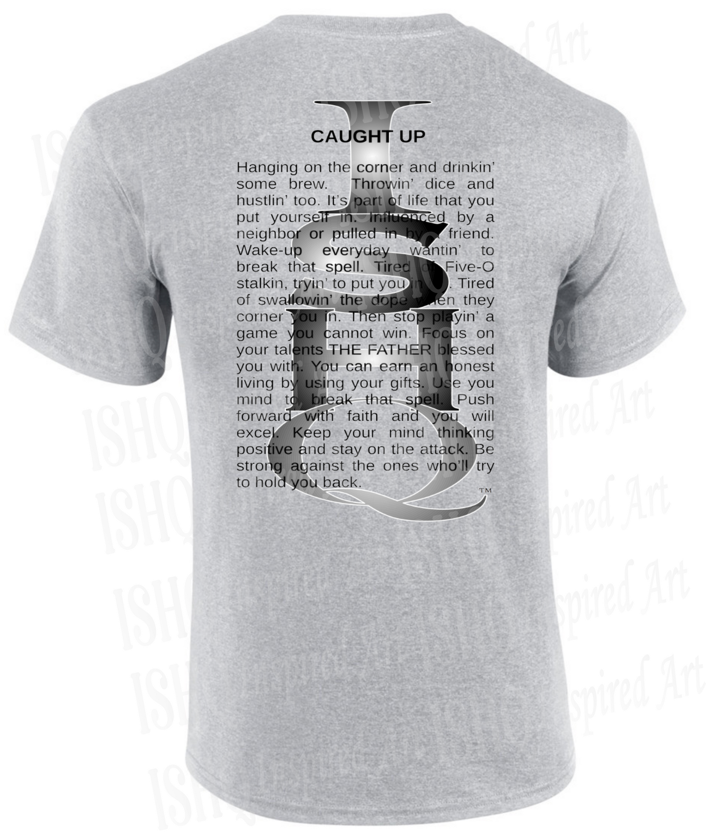 Caught-Up T-shirt - Pack of 6 - Grey