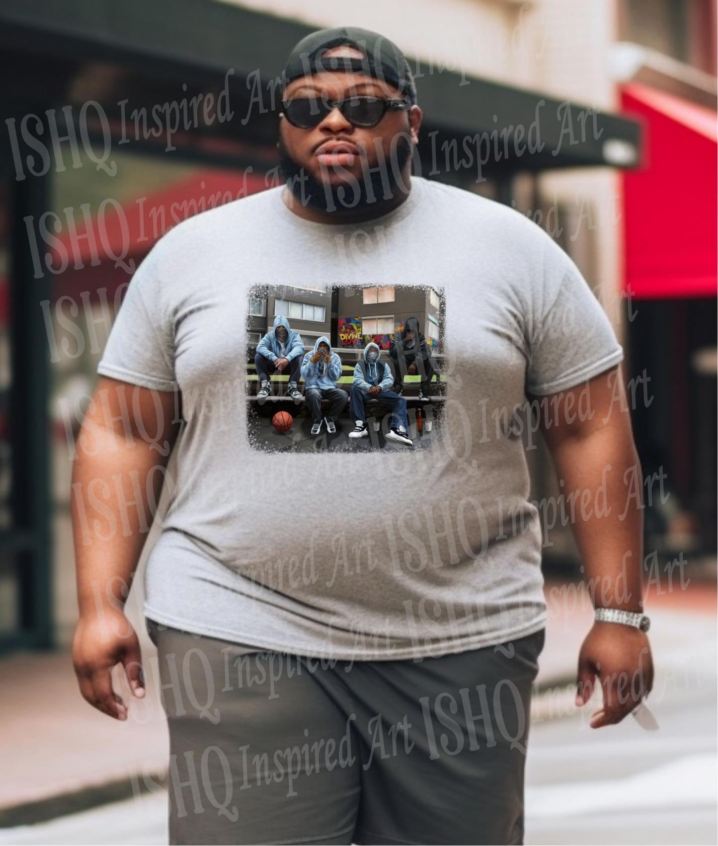 Caught-Up T-shirt - Pack of 6 - Grey
