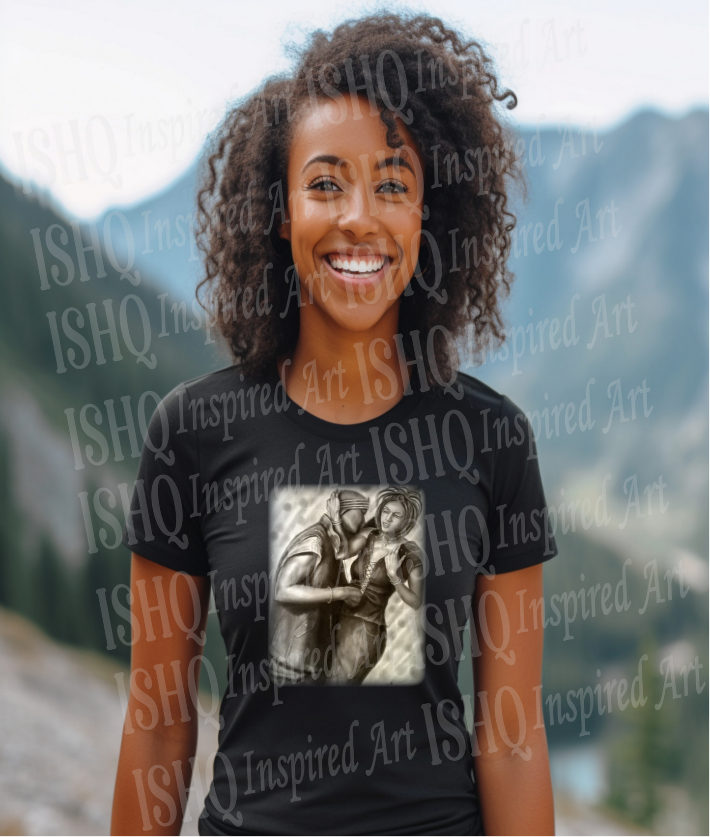 Daughters of Men T-shirt - Pack of 6 - Black