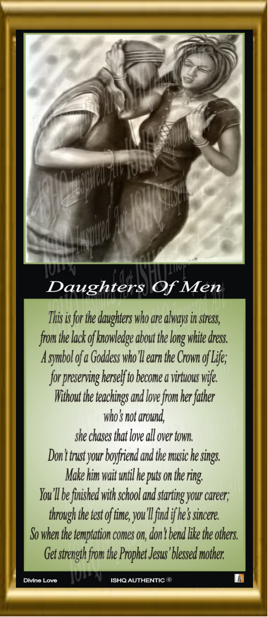 Daughter's Of Men Urban Art Poster (4 Pack)
