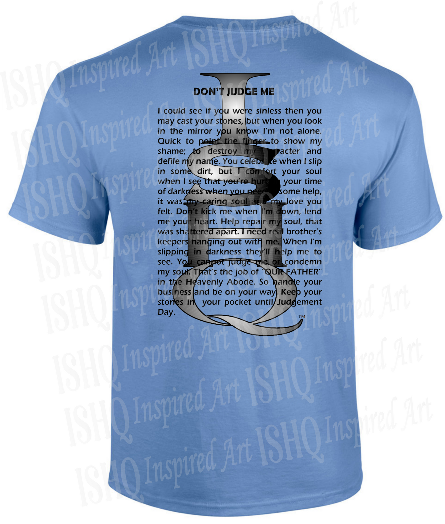 Don't Judge Me T-shirt - Pack of 6